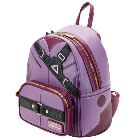 Loungefly Marvel Hawkeye Kate Bishop Cosplay Mini Backpack - Picture 3 of 4